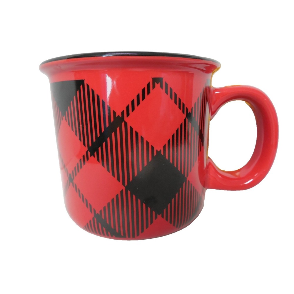 Bay Island Plaid Coffee Mug 2023  14 oz